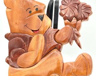 Winnie the Pooh 3D wooden wall art plaque
