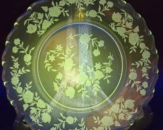 (8) Fostoria Bouquet Or Chintz 6.5” Plates