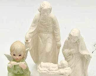 Nativity Figurines Feat Western German Goebel Hummels