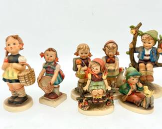 (7) Adorable Hummel Figurines