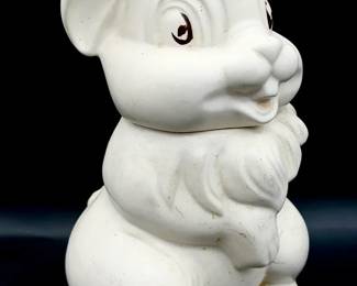 Disney Thumper cookie jar produced by Terrance Ceramics