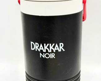 vintage Igloo Drakkar Noir branded insulated drink jug