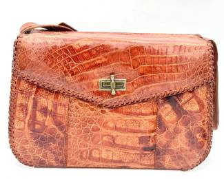 Genuine Japanese Alligator Purse
