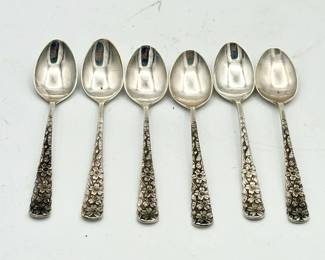 (6) “Silver 950” Stamped Tiny Spoons