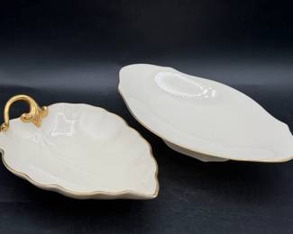 (2) Lovely Lenox Dishes