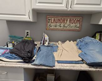 Jeans, Shorts, Iron, Misc