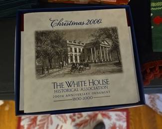 White House Ornament 2000