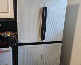 Vinyl Garage Cabinet
