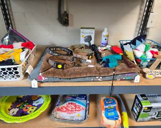 Dog Collars, Clothing, Toys, Steambrush. Misc