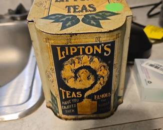 VTG Lipton Tea Tin