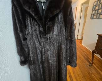 Calf Length Mink Coat