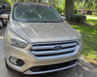 2017 Ford Escaple 66,500 Miles Titanium. Cream Leather Interior $14,000 If not sold during or before sale dates, we will entertain offers to be presented to the estate at the end of the sale. Serious Offers Only will be accepted.