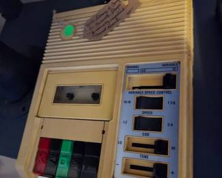 Library Of Congress Recording Machine for Visually Impaired