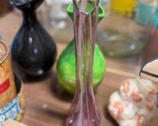 Hand Blown Swung Vase