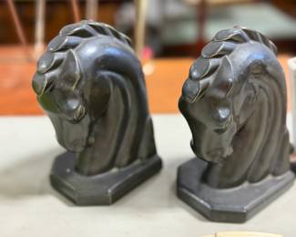 Horse Head Bookends