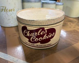 Charles Cookies Tin