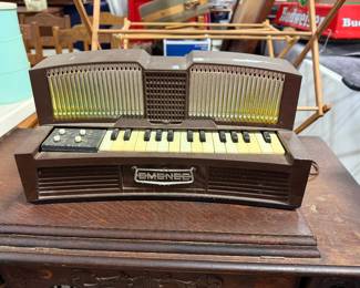 1960's Emenee Electric Chord Organ