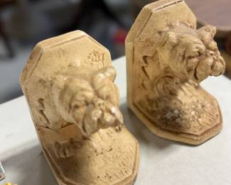 Bull Dog Bookends