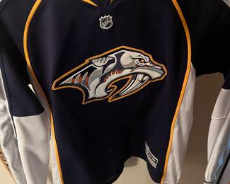 vintage Reebok Nashville Predators NHL hockey jersey