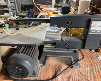 vintage Craftsman 16-inch direct drive scroll saw