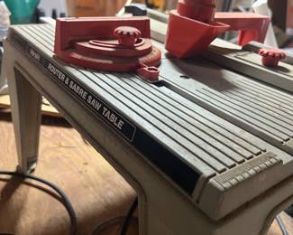 vintage Hirsh Router & Sabre Saw Table
