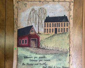 Beautiful primitive decor