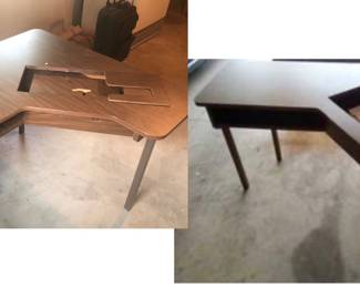 Corner Sewing Table Is 48 inches long x 41 inches deep x 30 1/2 inches tall was $100
