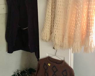*Ladies Clothes, Ponchos etc. 