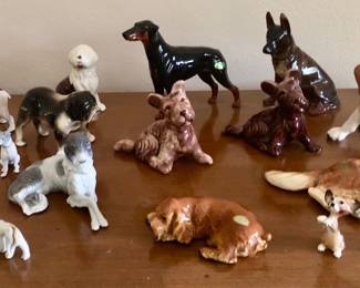 *Fantastic Ceramic Dog Collection. High Quality