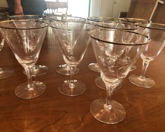 *Nice Sets of Libbey, Fostoria & More Glasses