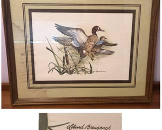  *Framed Ducks by Leland Brewsaugh (some damage) 