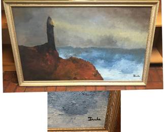  *Framed Painting by Judy