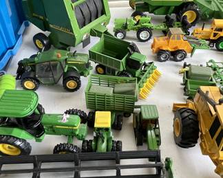 Toy tractors 