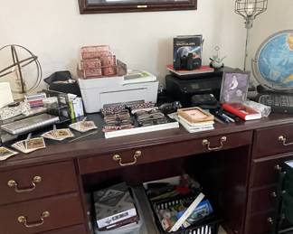 Mahogany desk