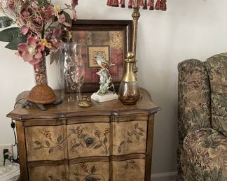 3 drawer painted chest