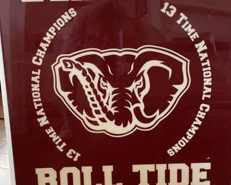 Roll Tide sign