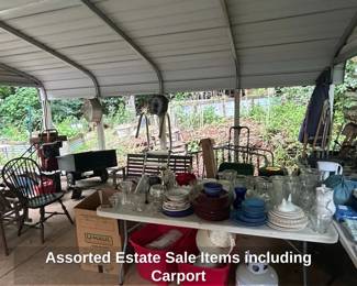 Assorted Estate Sale Items including Carport fourth image