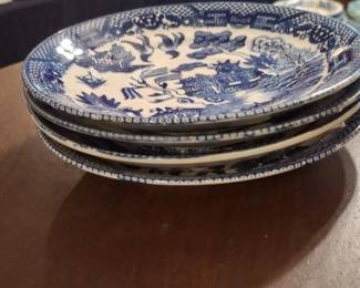 Blue Willow Pattern Plates second image