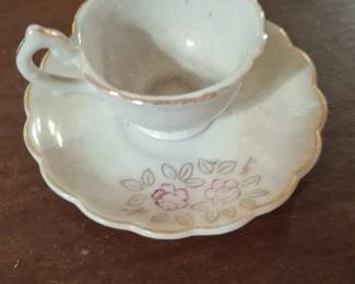 Japanese Porcelain Teacup and Saucer Set B