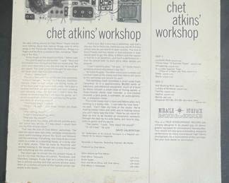 Chet Atkins Workshop  RCA Victor LSP Living Stereo Vinyl Record second image