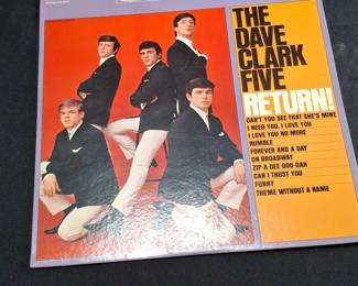 The Dave Clark Five  Return Vinyl LP