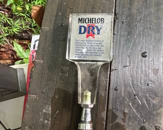 Michelob Dry Beer Tap Handle second image