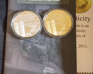 Operation Geronimo Commemorative Coin Set  Navy SEAL Team