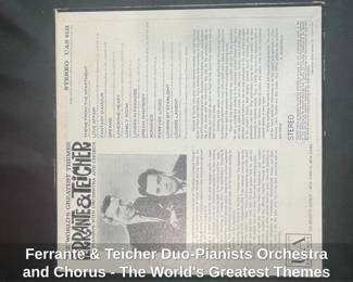 Ferrante  Teicher DuoPianists Orchestra and Chorus  The Worlds Greatest Themes second image