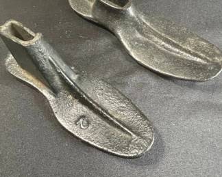 Vintage Cast Iron Cobbler Shoe Forms