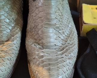 Tony Lama Python Western Boots second image