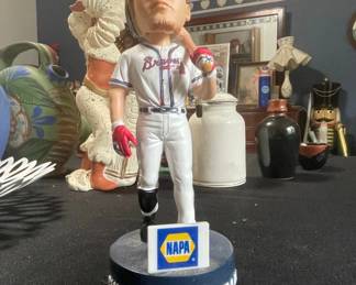 Chipper Jones Atlanta Braves NAPA Crazy Train Bobblehead
