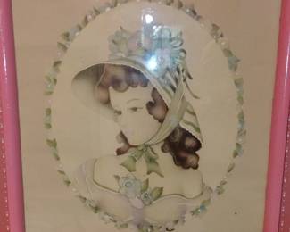 Vintage Fair Lady Print by Bernard Picture Co.