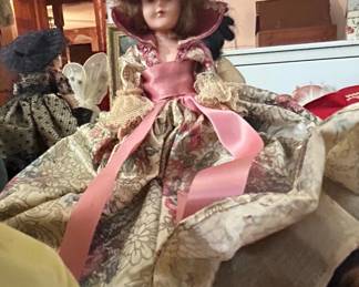 Vintage Treasured Heirloom Collection Porcelain Doll