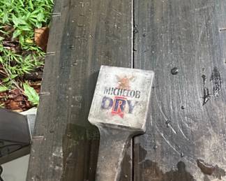 Michelob Dry Beer Tap Handle